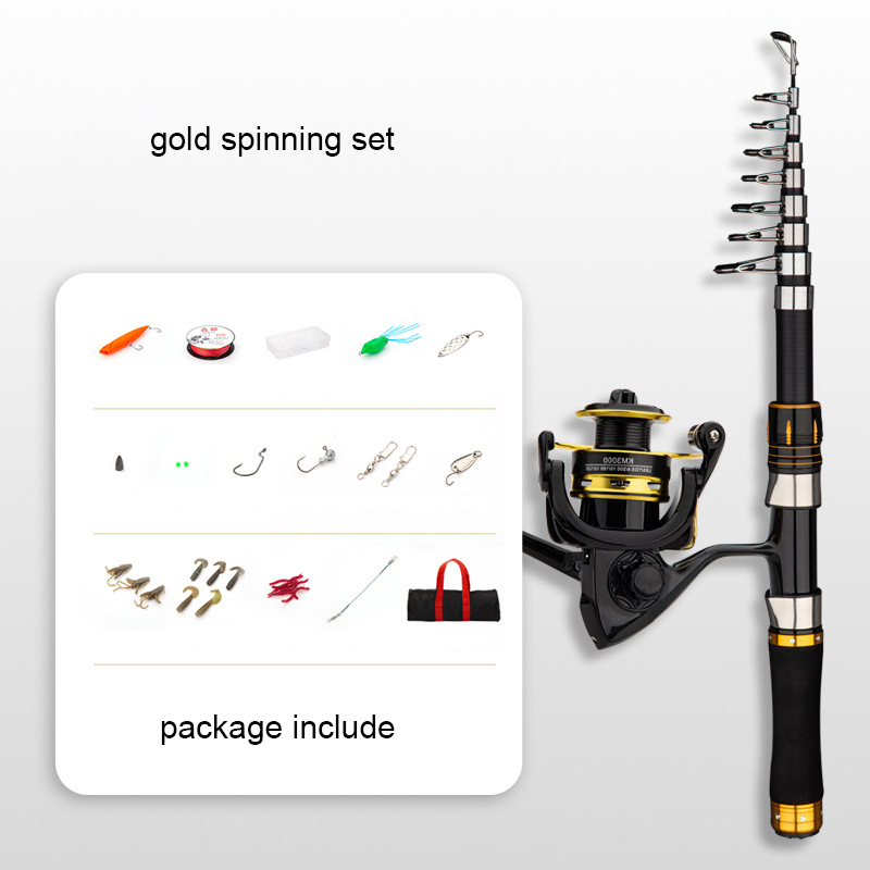 Fishing Rod Carbon Fiber - طقم صنارة صيد من ألياف الكربون