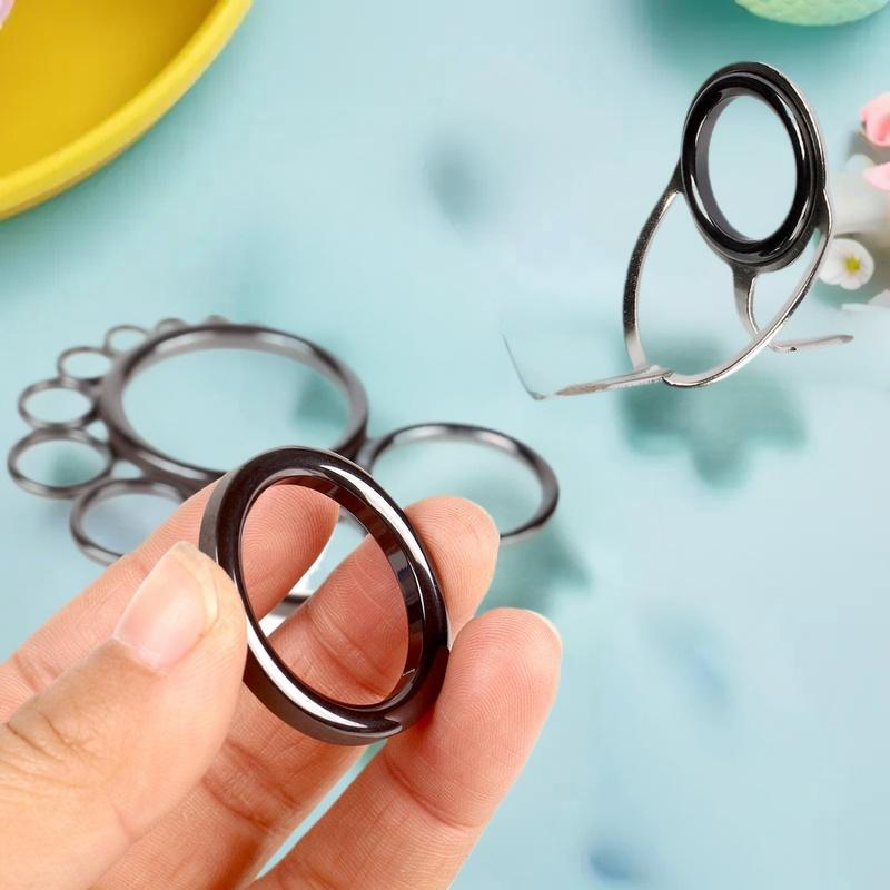 مجموعة إصلاح حلقة دليل السيرام - مراجعة Fishing Rod Repair Kit وسعره